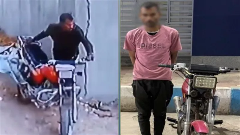القبض على عنصر جنائي سرق دراجة نارية من أمام منزل صاحبها بالزقازيق