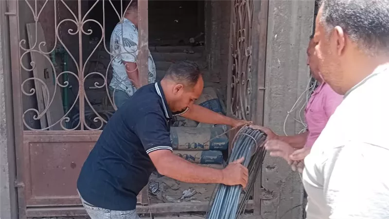 محافظ القليوبية يتابع إزالة ٤٤ حالة تعدٍ ومخالفة بناء بمساحة ٦ آلاف متر مربع 