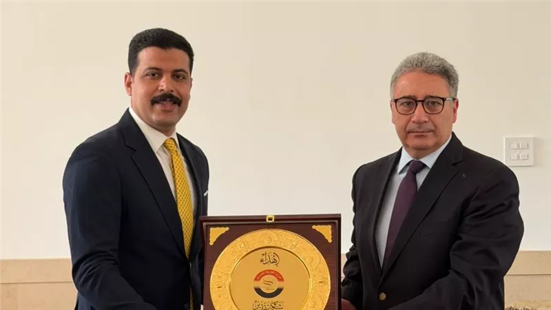 رئيس لجنة المشروعات بحزب الحرية المصري يلتقي سفير مصر بالصين 