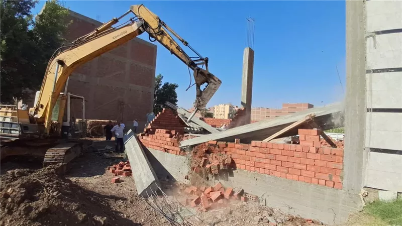 الجيزة تواصل التصدي للبناء المخالف والتعدي على الأراضي الزراعية بحملات مكثفة
