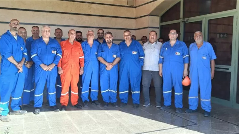 بتروجلف: جولة تفقدية ومحاضرة سلامة مهنية بحقول جبل الزيت 