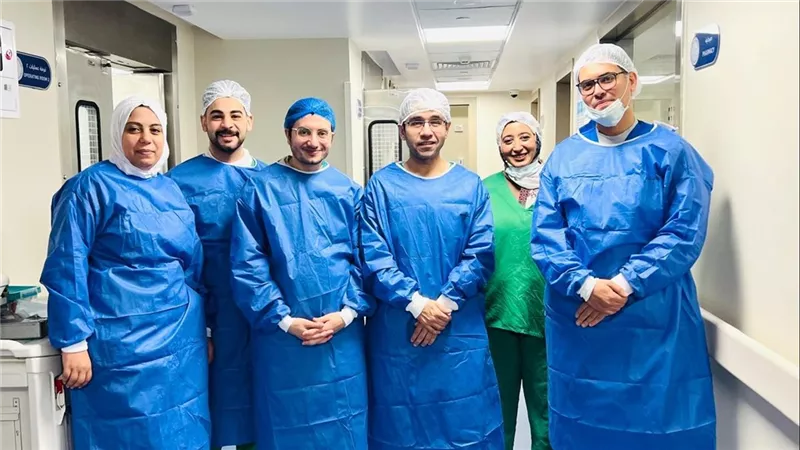 نجاح استئصال ورم ضخم يزيد حجمه عن 10 سم بمنطقة الحوض 