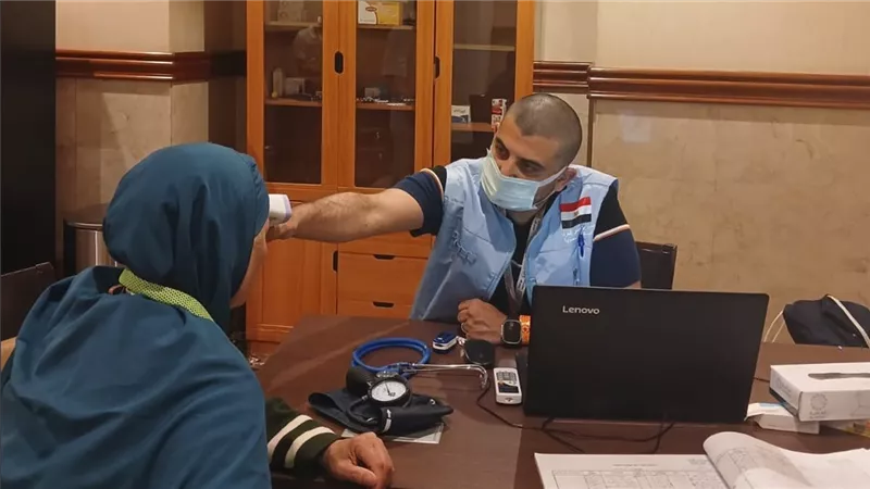 الصحة: تقديم 23 ألفا و550 خدمة طبية عبر عيادات بعثة الحج المصرية 