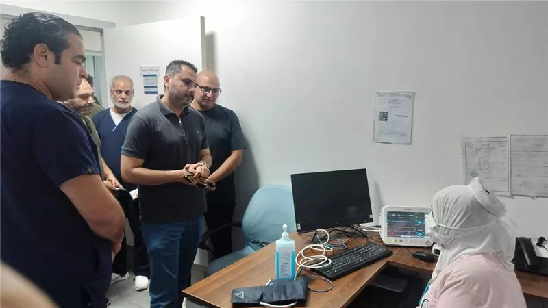 جولة تفقدية بعيادات مجمع السويس الطبي لمتابعة جودة الخدمات الطبية 