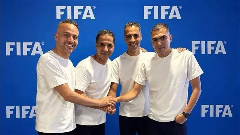 طاقم الحكام المصريين المشاركين في كأس العالم عالقون في تركيا 