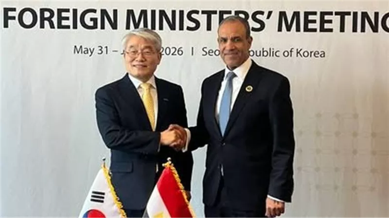 وزير الخارجية يلتقي نائب رئيس الوكالة الكورية للتعاون الدولي 