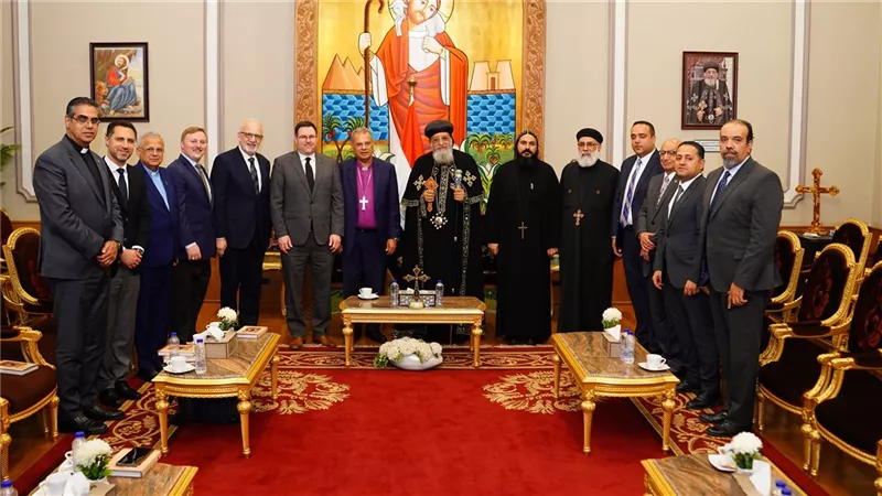 رئيس الطائفة الإنجيلية بمصر يلتقي قداسة البابا تواضروس الثاني 
