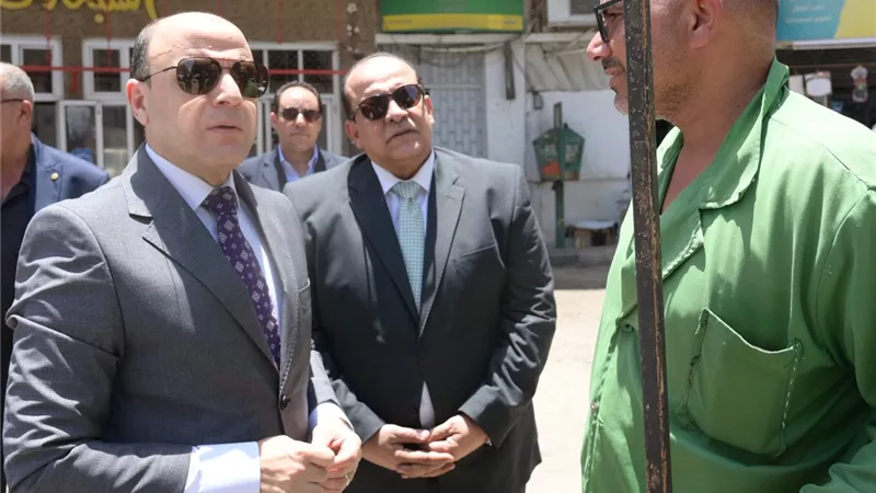محافظ الغربية يتفقد أعمال النظافة والتجميل ورفع الإشغالات