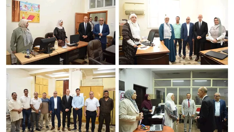 بعد العودة للعمل.. رئيس جامعة بني سويف يهنئ العاملين بعيد الأضحى المبارك