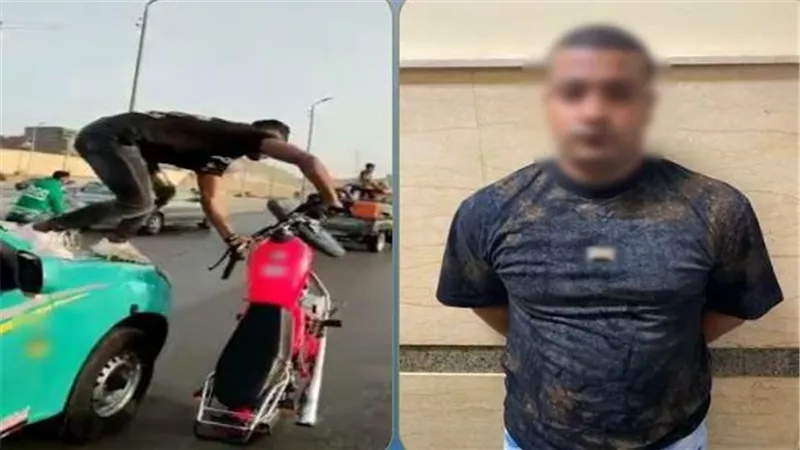 «كنت في فرح صاحبي وبعت الموتوسيكل».. اعترافات عاطل استعرض بدراجة نارية في مصر القديمة