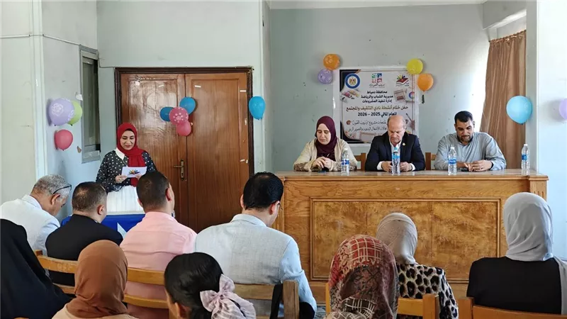 ختام عام من الإبداع بنادي التثقيف والمجتمع في دمياط وتكريم المتميزين