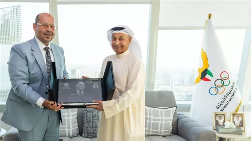 مصر الأولمبية تواصل البناء بحضور استثنائي للشيخ فهد ناصر الصباح وياسر إدريس