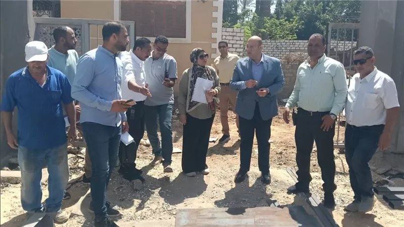 نائب محافظ الجيزة يتابع مشروعات المرافق والطرق والخدمات بمركز كرداسة