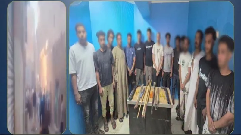 مشاجرة عنيفة بأسوان بسبب الجيرة ولهو الأطفال.. وضبط أطرافها والأسلحة المستخدمة