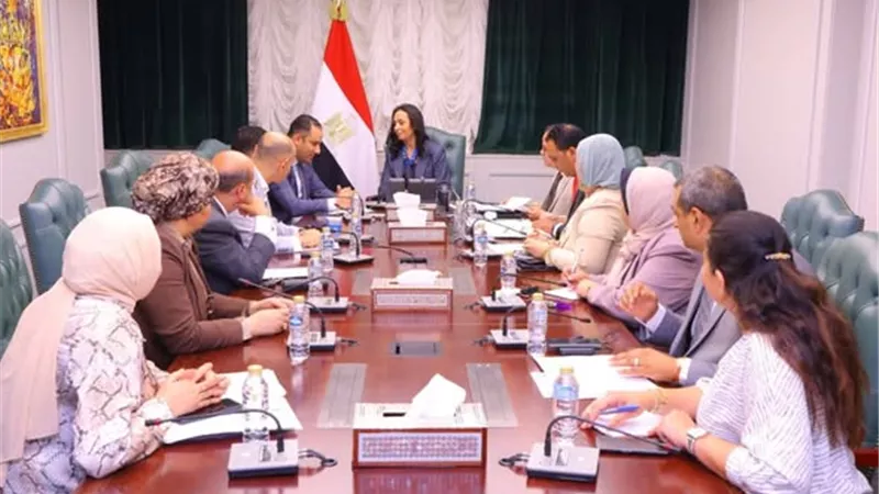 وزيرة التضامن الاجتماعي تلتقي عدداً من أعضاء مجلسي النواب والشيوخ