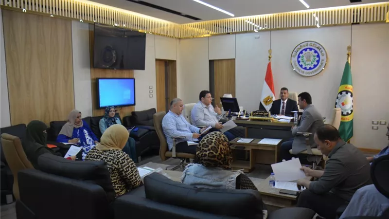 نائب محافظ الدقهلية يترأس لجنة التصرفات العقارية الخاصة بمستثمري جمصه