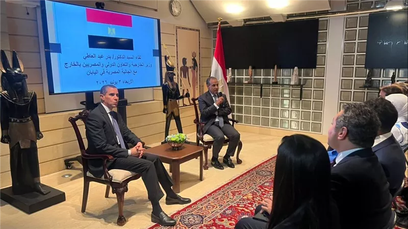 وزير الخارجية يؤكد دعم الدولة للمصريين بالخارج خلال لقاء الجالية في اليابان