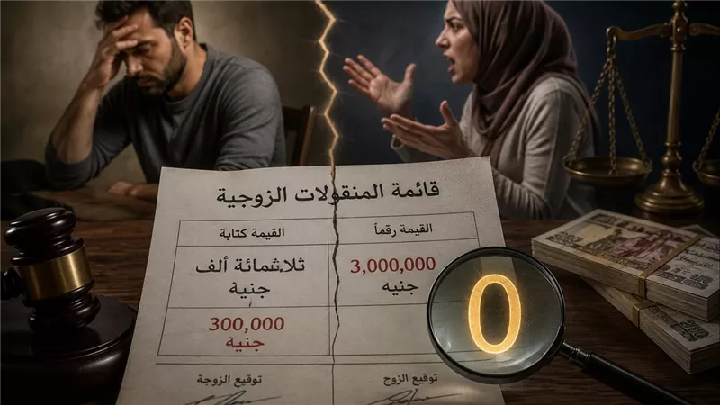  صفر واحد قلب الجوازة لقضية بـ 3 مليون جنيه.. كيف تحول المزاح إلى قضية هزت  محكمة الأسرة