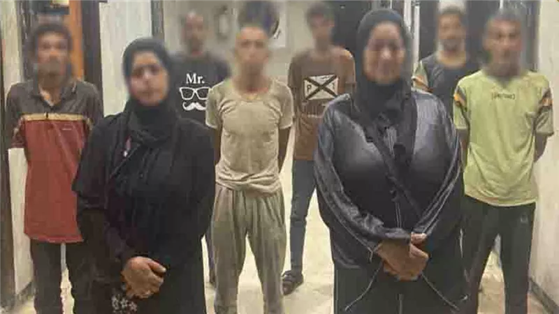 بينهم سيدتان.. الداخلية تضبط 8 متهمين باستغلال أحداث في التسول