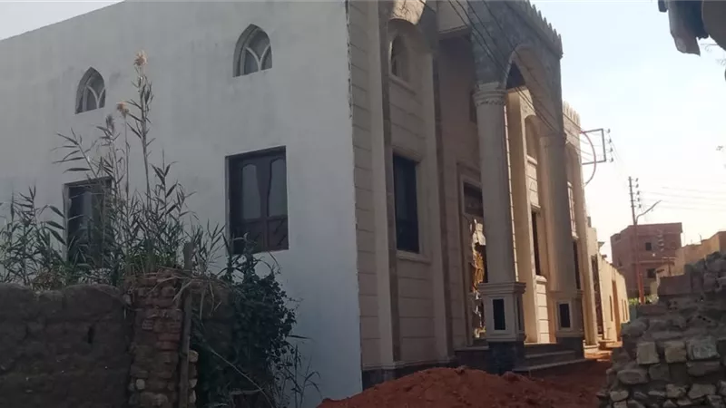 افتتاح مسجد بعزبة عبد المطلب بمركز بلبيس بتكلفة تقديرية بلغت ٥ مليون جنيه