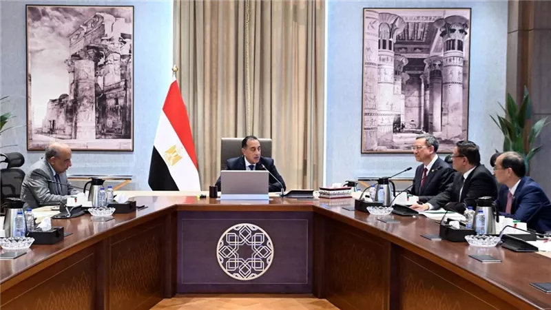 مدبولي يلتقي رئيس شركة الصين لهندسة الطاقة المحدودة لبحث سبل التعاون المشترك