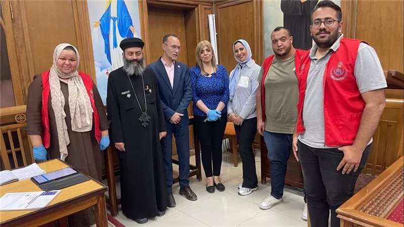 لخدمة المواطنين.. الدكتورة أميرة فؤاد تنظم قافلة طبية مجانية بمصر القديمة