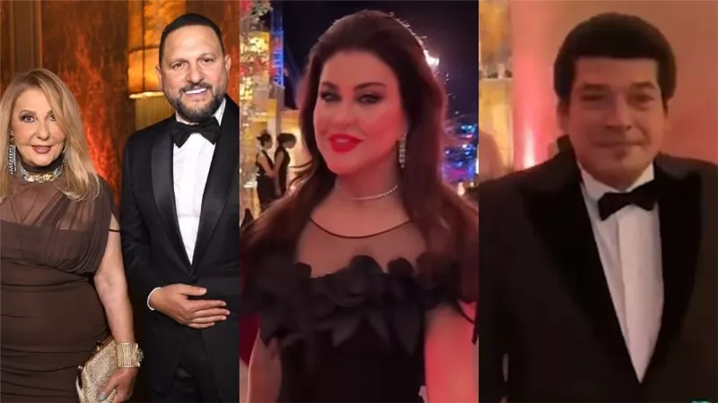بحضور نادية الجندي وباسم سمرة.. عماد زيادة يحتفل بحفل زفاف ابنة شقيقه