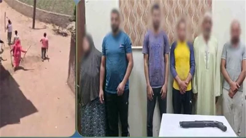 بسبب طريق فاصل.. القبض على طرفي مشاجرة بالأسلحة النارية في البحيرة 