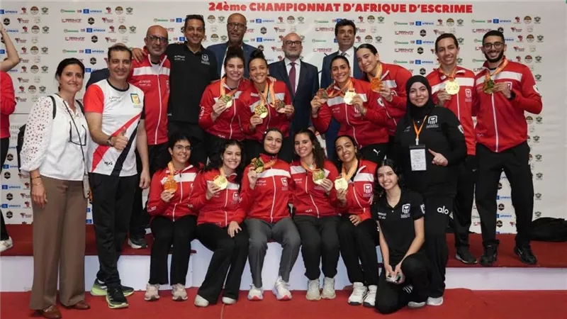 الحسيني: هيمنة مصر على بطولة إفريقيا للسلاح تؤكد قوة المنظومة واستمرار الريادة