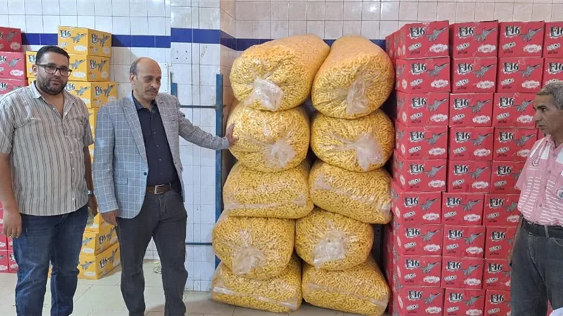 بينها 6 آلاف كيس سناكس.. ضبط مصنع تحت السلم لمنتجات الأطفال بطنطا