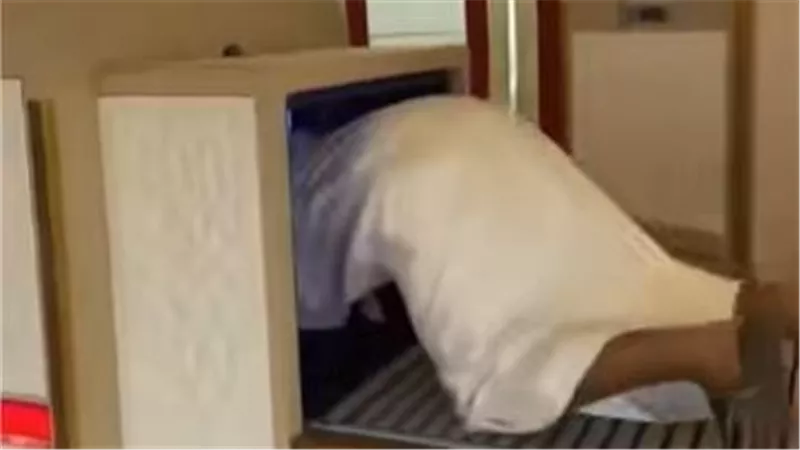 مشاهير كويتيون يدخلون في جهاز تفتيش الأمتعة في فندق شيراتون قطر