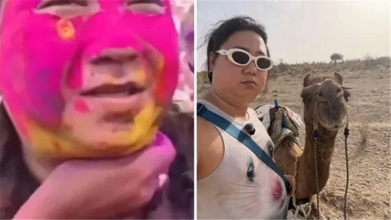 كوري يتعرض للتحرش في الهند بعد تنكره بزي امرأة حامل.. ما القصة؟