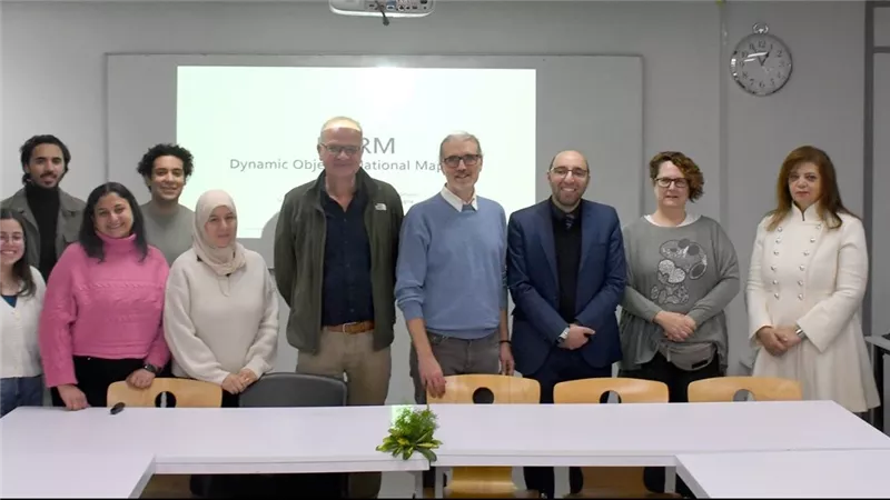 الجامعة الألمانية بالقاهرة تستقبل خبير البيانات الضخمة بجامعة البوليتكنيك