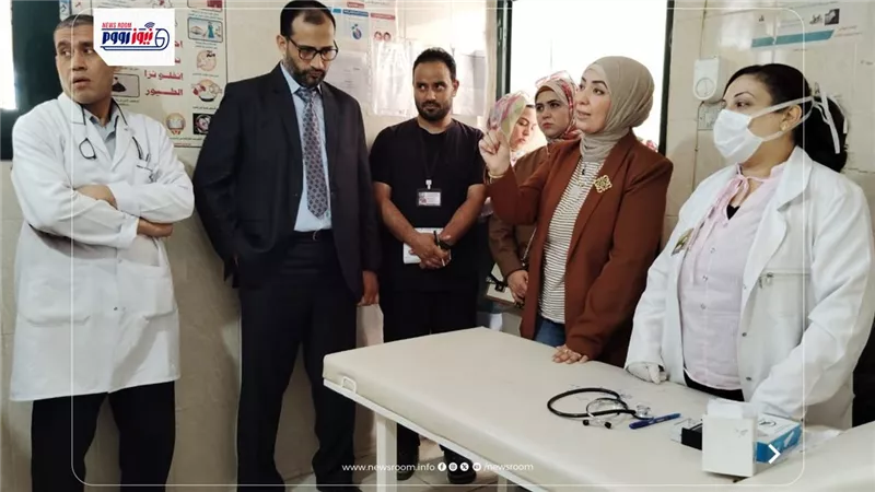 وكيل وزارة الصحة بالفيوم تتفقد مستشفى فيديمين وطامية المركزى