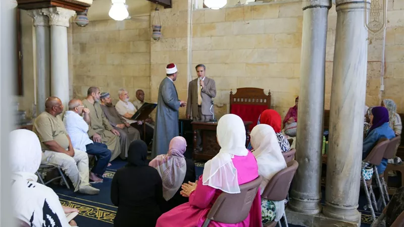 الجامع الأزهر يعقد ملتقى القراءات للختمة المرتلة بقراءة الإمام ابن كثير المكي 