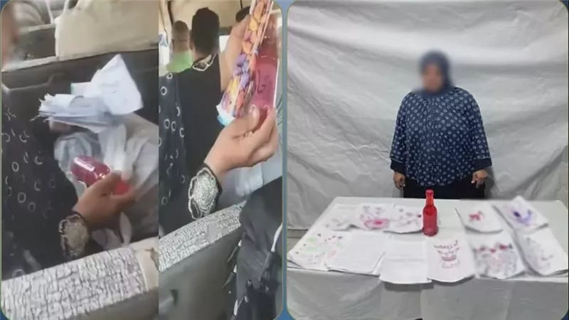 دجل في الميكروباص.. القبض على سيدة مارست أعمال النصب والشعوذه في الشرقية 