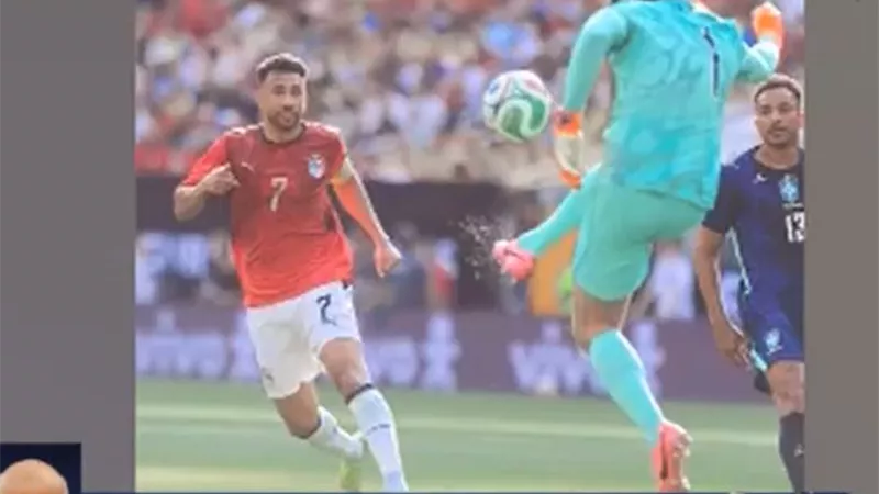 «الثقة زادت».. أبو جريشة يشيد بأداء منتخب مصر أمام البرازيل