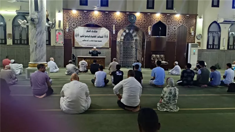 استمرار فعاليات الدروس المنهجية بمساجد السويس لتعزيز الوعي ونشر الفكر الوسطي