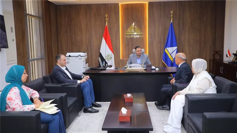 محافظ دمياط يستقبل المشرف العام لجهاز حماية المستهلك بدمياط ومدن القناة