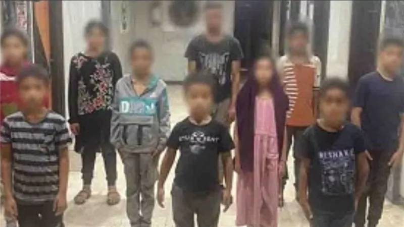 بصحبتهم 11 حدثا.. ضبط 9 رجال وسيدة استغلوا الأطفال في التسول بالجيزة