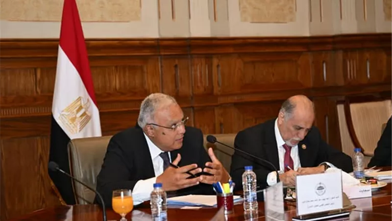 رئيس القومي لحقوق الإنسان يلتقى رئيس حقوق الإنسان بالشيوخ