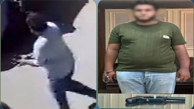 القبض على المتهم بإشهار سلاح نارى أثناء تواجده بأحد الأسواق بالمنصورة 