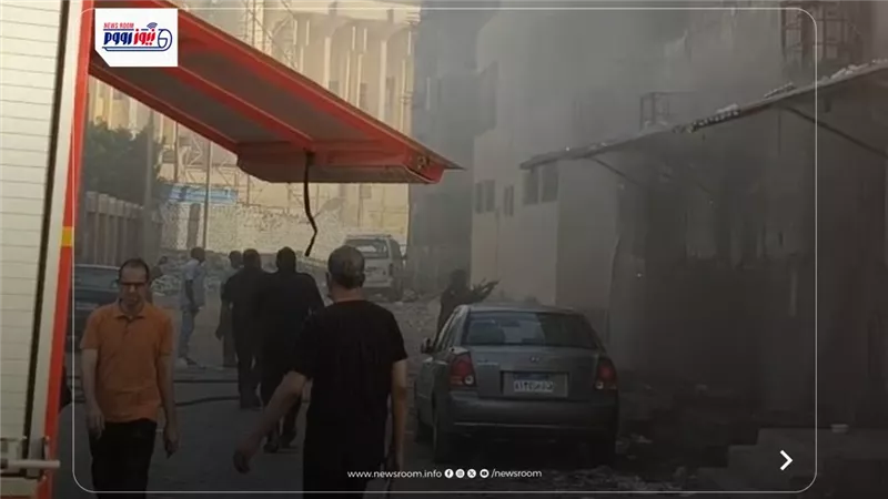 ماس كهربائي بغرفة الأشعة وراء حريق معمل التأمين الصحي بالفيوم