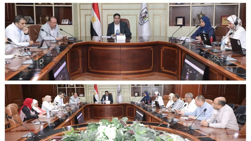 نائب محافظ بنى سويف يؤكد على أهمية إستمرار التعاون مع الجهات الدولية 