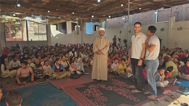 إشادة أزهرية بمستوى طلاب مكتب القرآن الكريم بقرية القشيش بالقليوبية