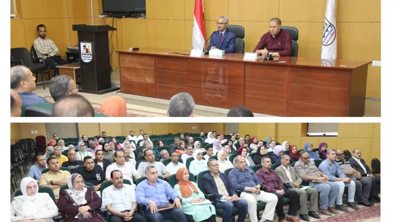 محافظ بني سويف: تطوير مهارات العاملين أولوية في خطة التحول الرقمي
