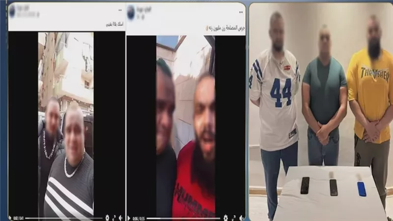القبض على الجارد حوده وأصدقائه بتهمة نشر أعمال تحرض على البلطجة