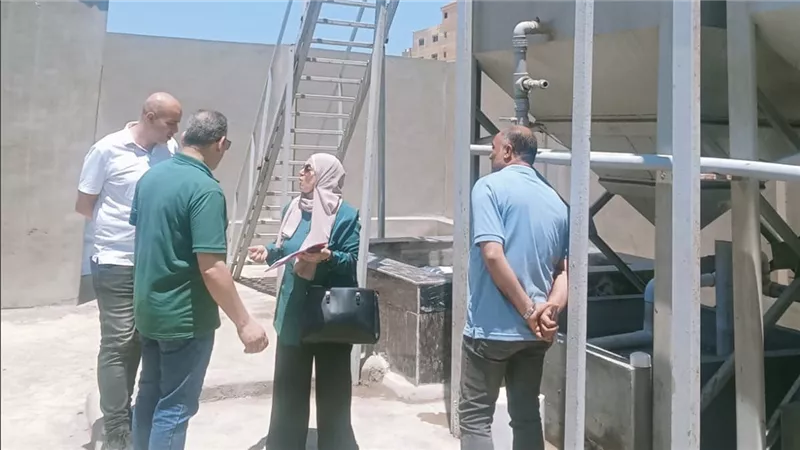 حملات بيئية مكثفة بالمنطقة الصناعية بالدقهلية للحد من الملوثات وانبعاث الروائح