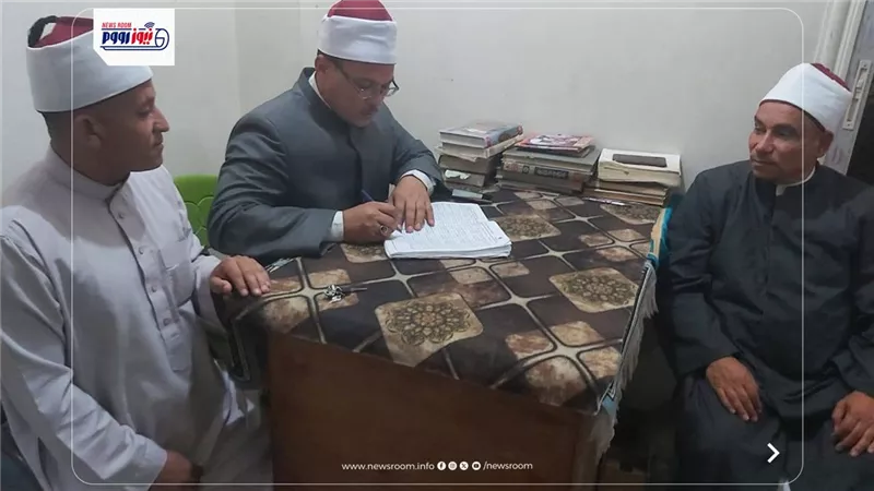 مدير الدعوة بأوقاف الفيوم يواصل جولاته الميدانية لمتابعة انتظام العمل والأنشطة