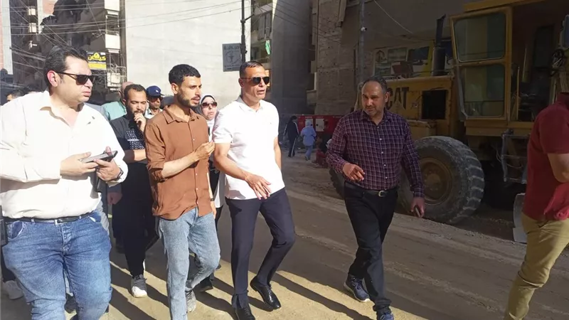 محافظ الغربية يوجه بحلول هندسية متكاملة بشارع الجلاء لمنع تجمعات الأمطار